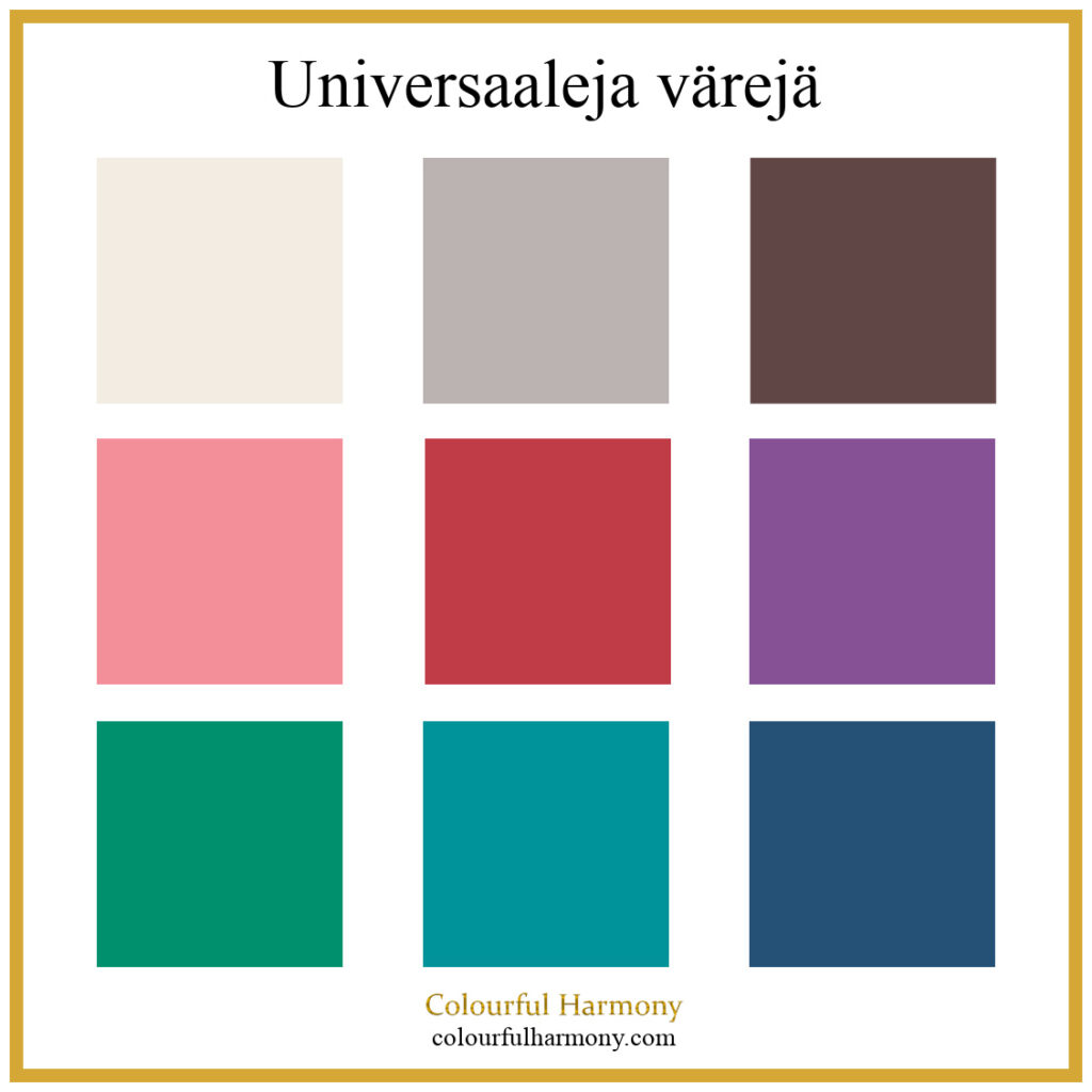 Universaalit värit